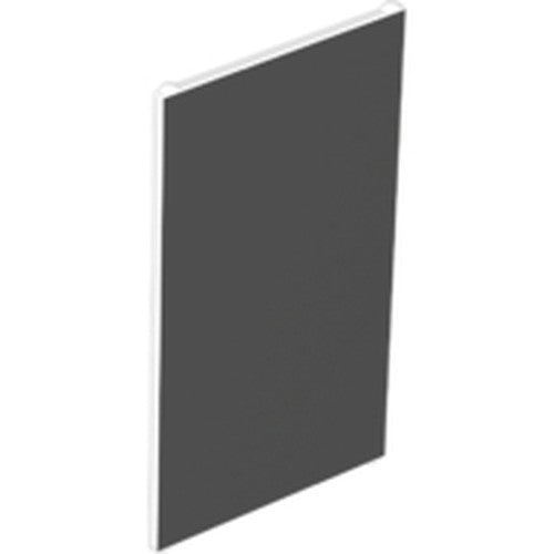 LEGO 57895 Glass for Window 1 x 4 x 6 in Black - Authentic LEGO Part