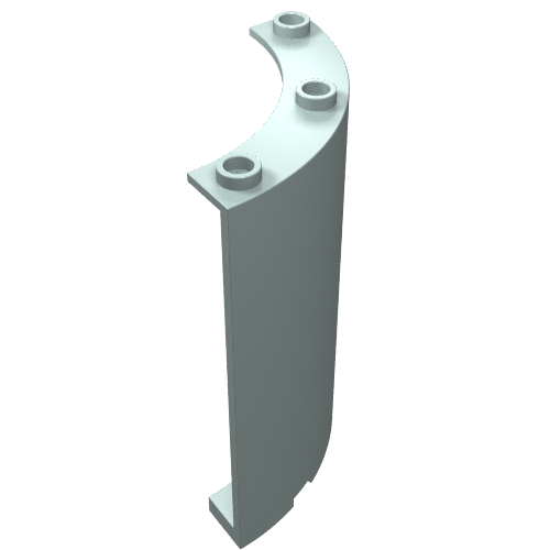 LEGO 30562 Cylinder Quarter 4 x 4 x 6 in Light Aqua - Authentic LEGO Part