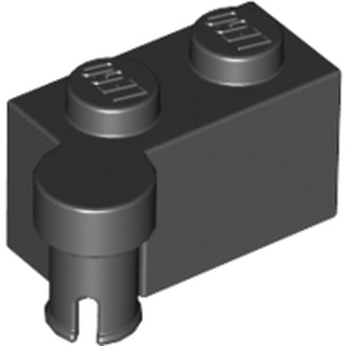 LEGO 3830 Hinge Brick 1 x 4 Swivel Top in Black - Authentic LEGO Part