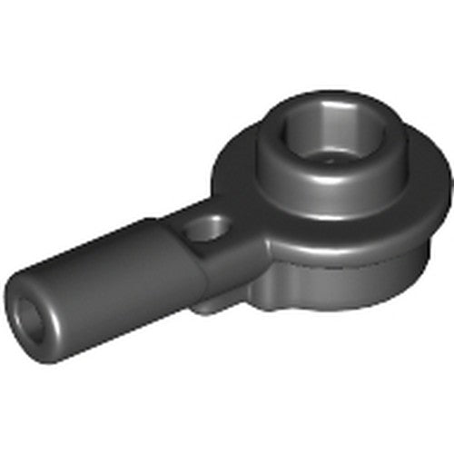 LEGO 32828 Bar 1L with 1 x 1 Round Plate with Hollow Stud in Black - Authentic LEGO Part