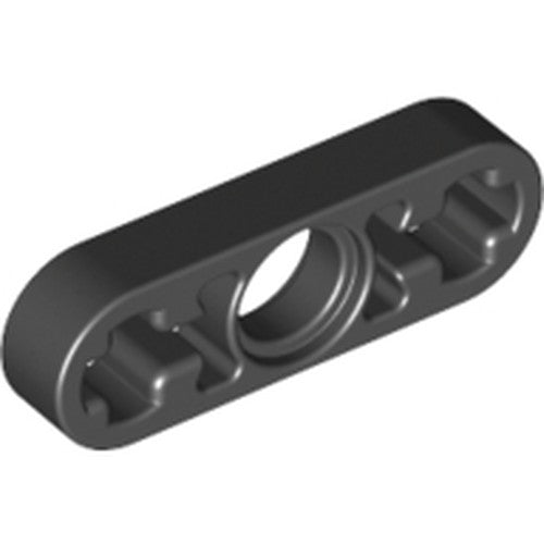 LEGO 6632 Technic, Liftarm Thin 1 x 3 - Axle Holes in Black - Authentic LEGO Part