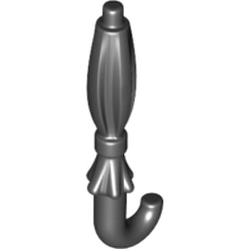 LEGO 27150 Minifigure, Utensil Umbrella Folded in Black - Authentic LEGO Part