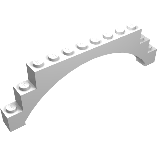 LEGO 14707 Arch 1 x 12 x 3 Raised Arch with 1 Cross Support - Main Product Image