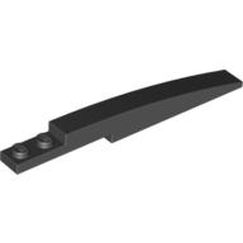 LEGO 85970 Slope, Curved 10 x 1 in Black - Authentic LEGO Part