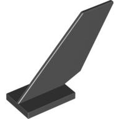 LEGO 6239 Tail Shuttle in Black - Authentic LEGO Part