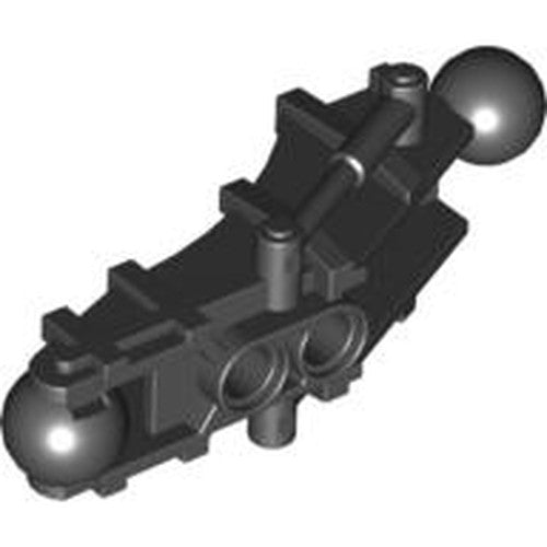 LEGO 50920 Bionicle Toa Hordika Leg Section in Black - Authentic LEGO Part