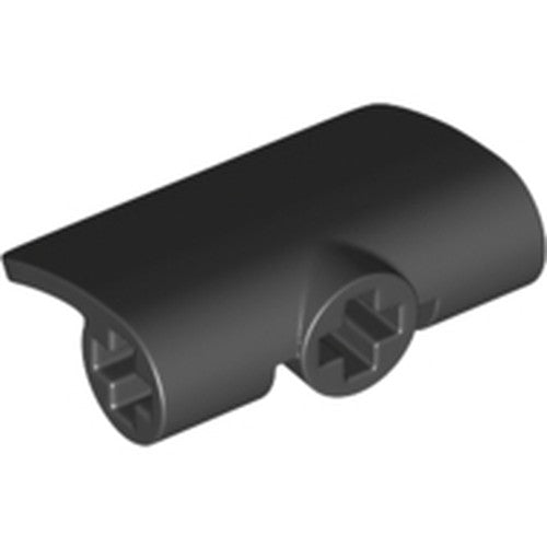 LEGO 71682 Technic, Panel Curved 2 x 3 x 1 in Black - Authentic LEGO Part