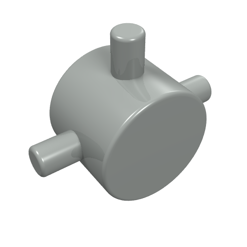 LEGO 91 Technic, Universal Joint 4L, Center - Main Product Image