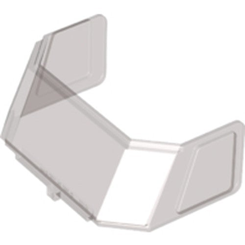 LEGO 46103 Glass for Windscreen 4 x 6 x 4 Cab with Hinge in Trans-Brown - Authentic LEGO Part