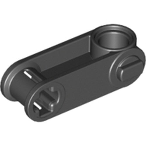 LEGO 32068 Technic, Axle and Pin Connector Perpendicular 3L with Pin Hole in Black - Authentic LEGO Part