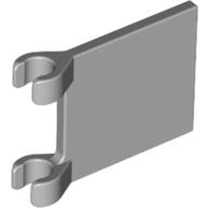 LEGO 2335 Flag 2 x 2 Square in Light Bluish Gray - Authentic LEGO Part