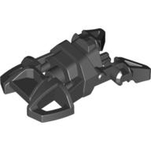 LEGO 87791 Bionicle Foot Small with Axle Connector in Black - Authentic LEGO Part