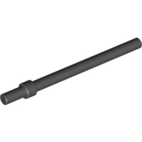 LEGO 63965 Bar 6L with Stop Ring in Black - Authentic LEGO Part