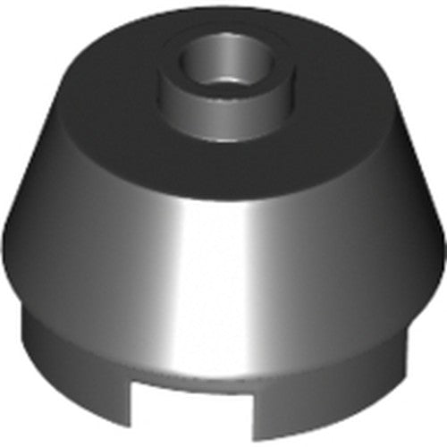 LEGO 98100 Cone 2 x 2 Truncated in Black - Authentic LEGO Part