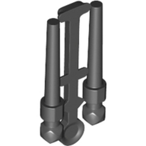 LEGO 36752 Minifigure, Utensil Wand, 2 on Sprue in Black - Authentic LEGO Part