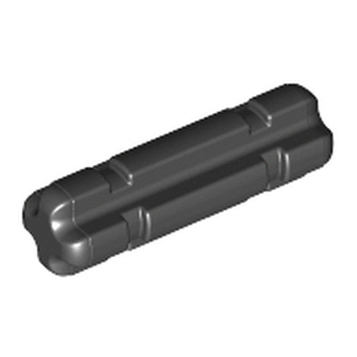 LEGO 32062 Technic, Axle 2L Notched in Black - Authentic LEGO Part