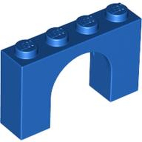 LEGO 6182 Arch 1 x 4 x 2 in Blue - Authentic LEGO Part