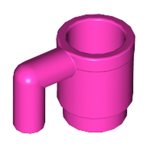 LEGO 3899 Minifigure, Utensil Cup in Dark Pink - Authentic LEGO Part