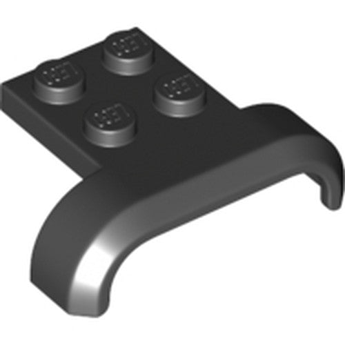 LEGO 28326 Vehicle, Mudguard 4 x 3 x 1 with Arch Curved in Black - Authentic LEGO Part
