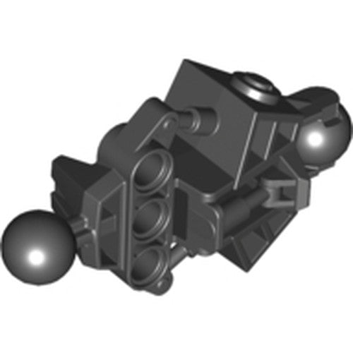 LEGO 47328 Bionicle Vahki Leg Lower Section in Black - Authentic LEGO Part