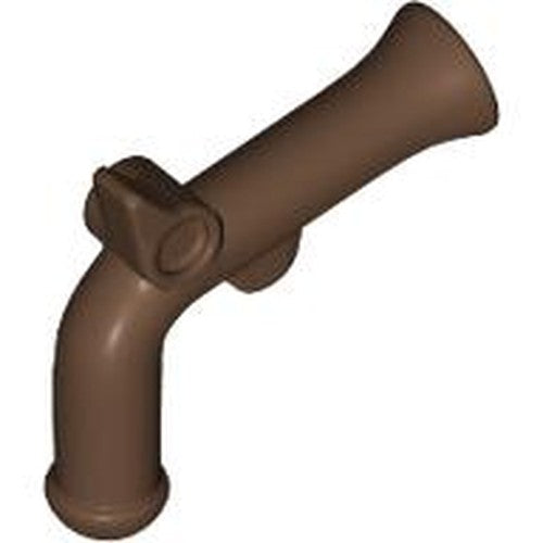 LEGO 2562 Minifigure, Weapon Gun, Flintlock Pistol in Brown - Authentic LEGO Part