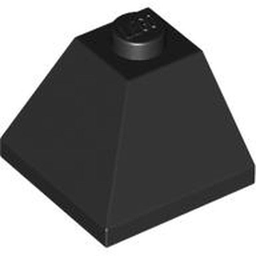 LEGO 3045 Slope 45 2 x 2 Double Convex Corner in Black - Authentic LEGO Part