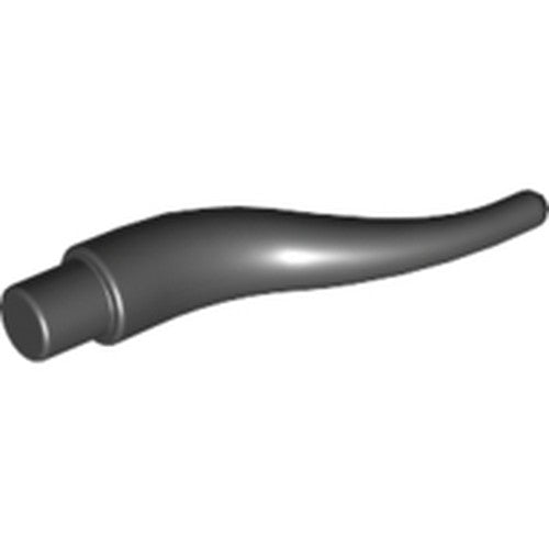 LEGO 13564 Cattle Horn, Long in Black - Authentic LEGO Part