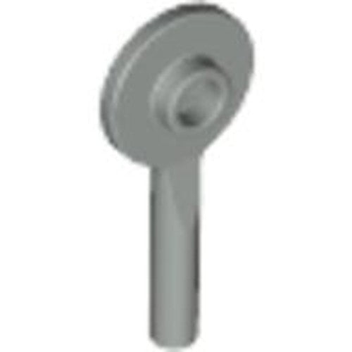 LEGO 3900 Minifigure, Utensil Signal Paddle in Light Gray - Authentic LEGO Part