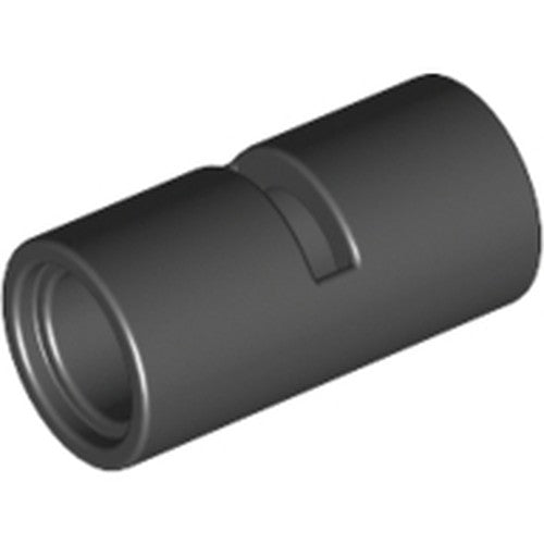 LEGO 62462 Technic, Pin Connector Round 2L with Slot (Pin Joiner Round) in Black - Authentic LEGO Part