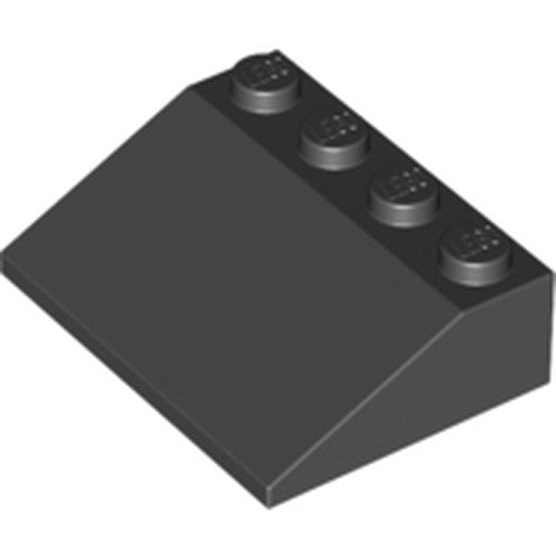 LEGO 3297 Slope 33 3 x 4 in Black - Authentic LEGO Part