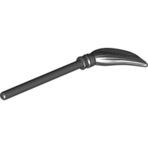 LEGO 4332 Minifigure, Utensil Broom in Black - Authentic LEGO Part