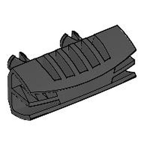 LEGO 30622 Vehicle, Grille 1 x 4 with 2 Pins in Black - Authentic LEGO Part