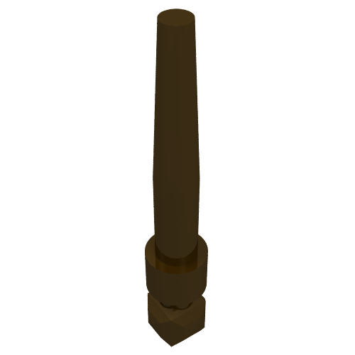 LEGO 36752a Minifigure, Utensil Wand in Dark Brown - Authentic LEGO Part