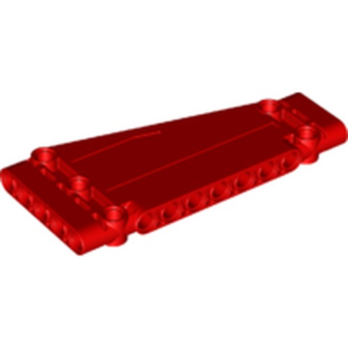 LEGO 18945 Technic, Panel Plate 5 x 11 x 1 Tapered in Red - Authentic LEGO Part