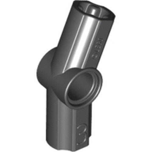 LEGO 32016 Technic, Axle and Pin Connector Angled #3 - 157.5 degrees in Black - Authentic LEGO Part