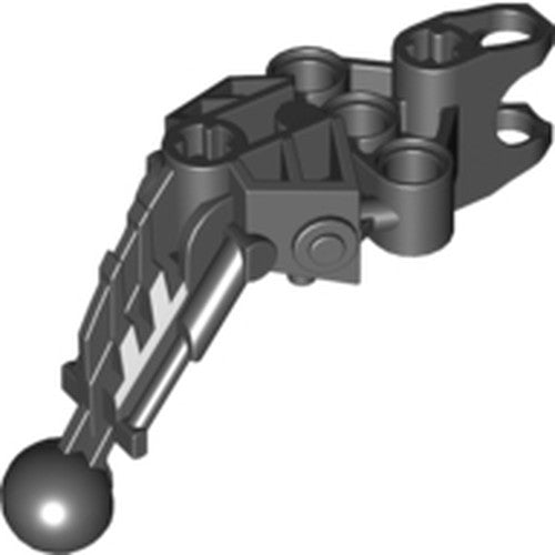 LEGO 60900 Bionicle Arm / Leg Upper Section (Solek) in Black - Authentic LEGO Part