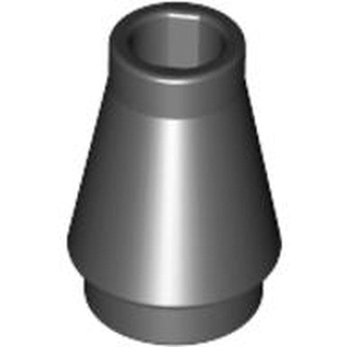 LEGO 4589 Cone 1 x 1 in Black - Authentic LEGO Part