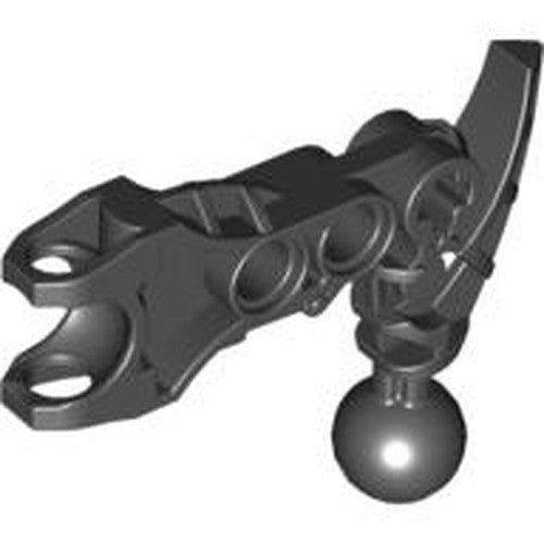 LEGO 60896 Bionicle Arm Av-Matoran with Ball Joint and Ball Socket in Black - Authentic LEGO Part
