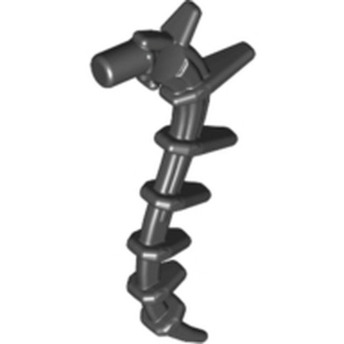 LEGO 55236 Plant Vine Seaweed / Appendage Spiked / Bionicle Spine in Black - Authentic LEGO Part