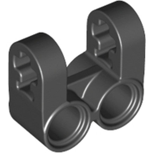 LEGO 41678 Technic, Axle and Pin Connector Perpendicular Double Split in Black - Authentic LEGO Part