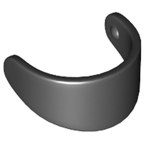 LEGO 2447 Minifigure, Visor Standard in Black - Authentic LEGO Part