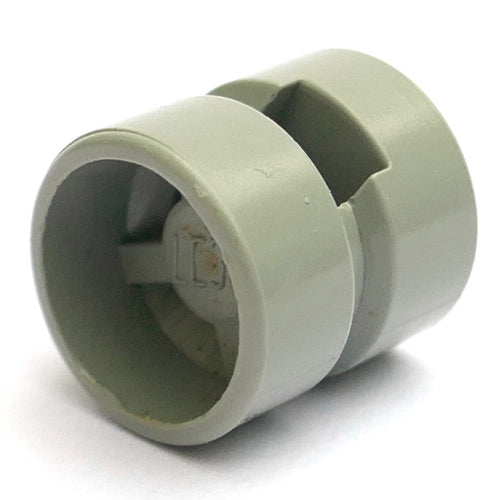 LEGO 6014a Wheel 11mm D. x 12mm, Hole Round for Wheels Holder Pin in Light Gray - Authentic LEGO Part