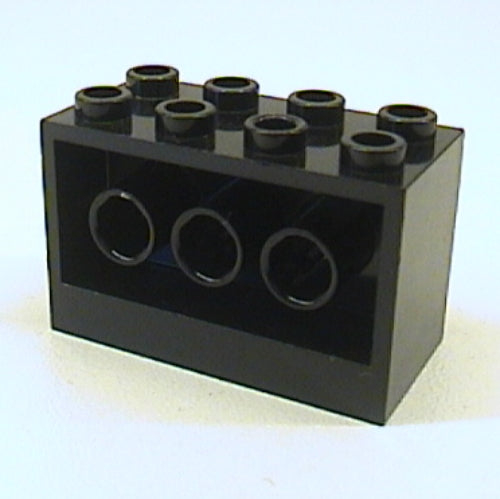 LEGO 6061 Brick, Modified 2 x 4 x 2 with Holes on Sides - Main Product Image