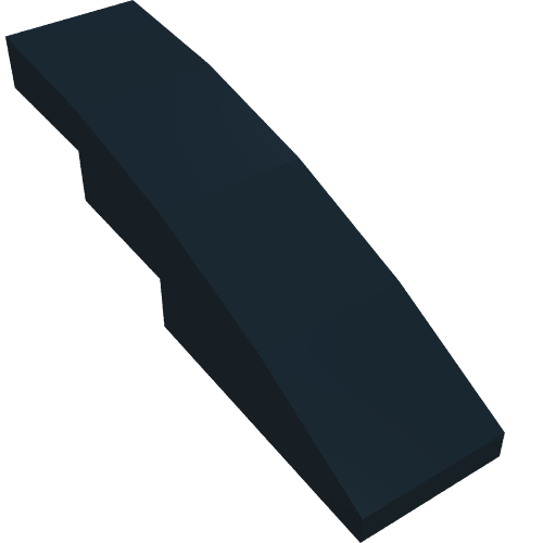 LEGO 61678 Slope, Curved 4 x 1 in Black - Authentic LEGO Part