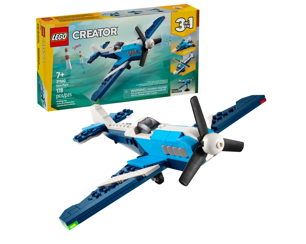 LEGO Creator 31160 - Race Plane - Authentic LEGO Set Main Image