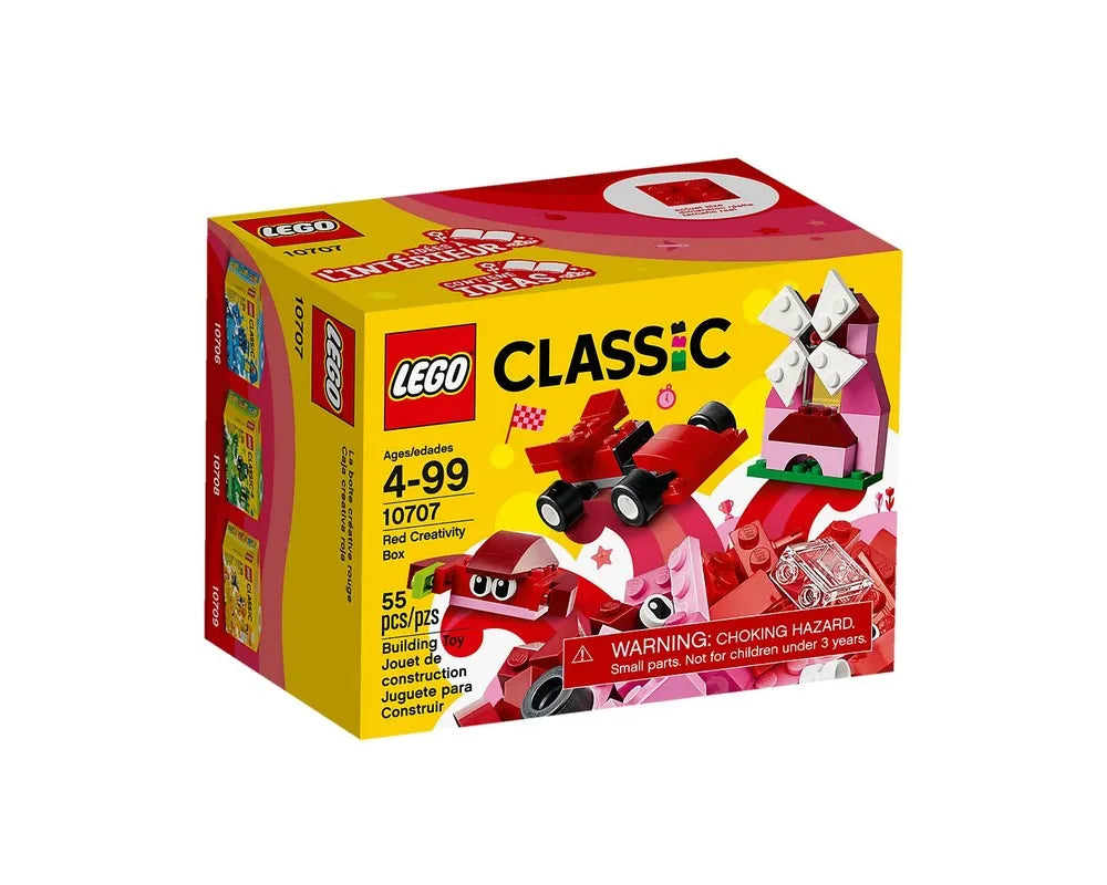 =LEGO Classic 10707 - Red Creativity Box - Authentic LEGO Set Main Image
