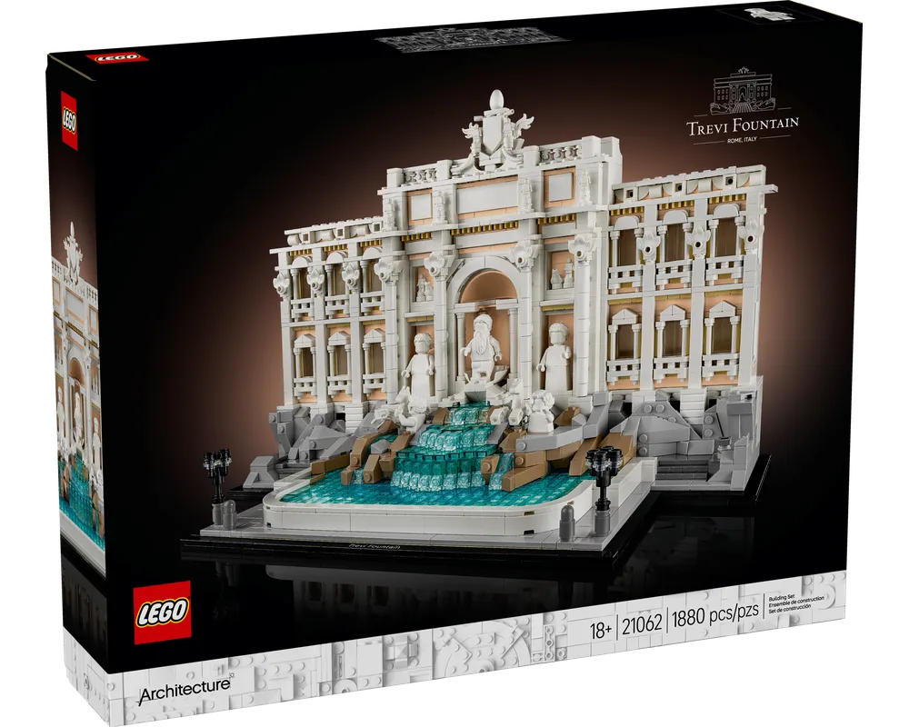 LEGO Architecture 21062 - Trevi Fountain - Authentic LEGO Set Main Image