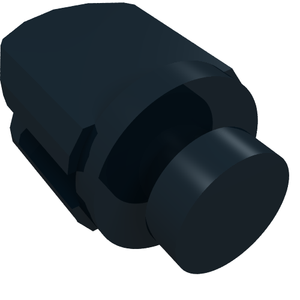 LEGO 795 Arm Piece with Disk and 2 Fingers in Black - Authentic LEGO Part