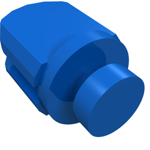 LEGO 795 Arm Piece with Disk and 2 Fingers in Blue - Authentic LEGO Part