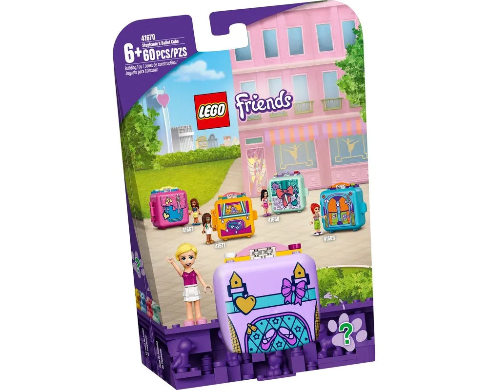 LEGO Friends 41670 - Stephanie's Ballet Cube - Authentic LEGO Set Main Image